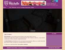 Tablet Screenshot of hotelmichelle.com